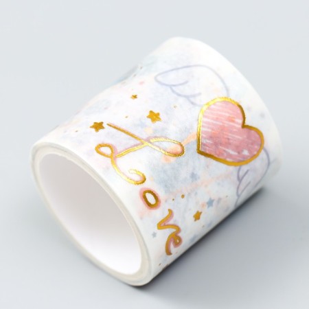 Adhesive tape paper "Tenderness" width 4 cm winding 2 m-3