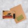 A postcard for a gift certificate "Act and win", craft, 10 × 15 cm