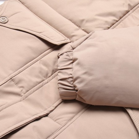 Women's winter jacket, beige color, size 48-2