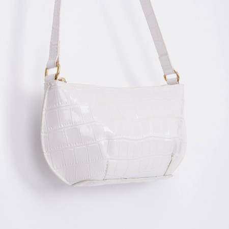 Baget bag, lightning department, white color-1