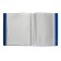 Folder with 100 A4 inserts, 700 μm, calligrata, pocket on the spine, blue