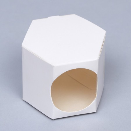 Bonbonniere, white, 8 x 7.5 x 6 cm-1