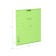 Notebook 18 sheets ruler Erichkrause Coverpro Neon "Classic", plastic cover, OFSET block, whiteness 100%, green
