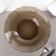 Deep plate alta marea, d = 20 cm, brown color