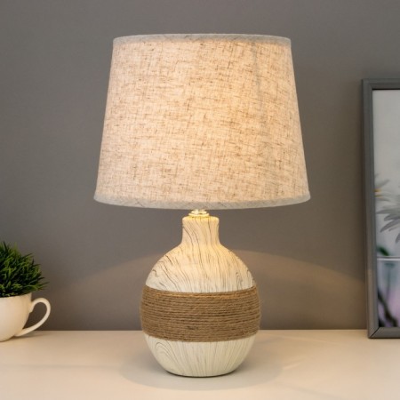Table lamp with a lampshade "Shipbag -gray" E14 23x23x34 cm-1