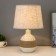 Table lamp with a lampshade "Shipbag -gray" E14 23x23x34 cm