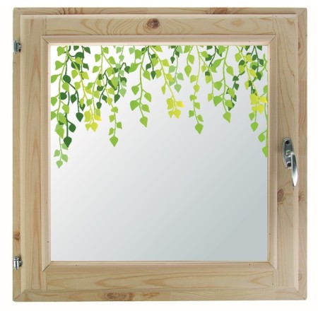 Window 50x60 cm, "leaflets", single -chamber double -glazed window, needles