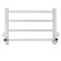 The electric heated towel "Sanprise" Aurora P10, 500x1000 mm, universal, white
