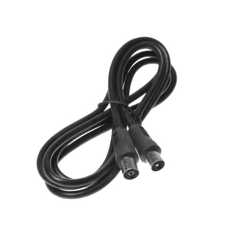 Rexant cord, TV nest - TV plug, 1.5 m, black