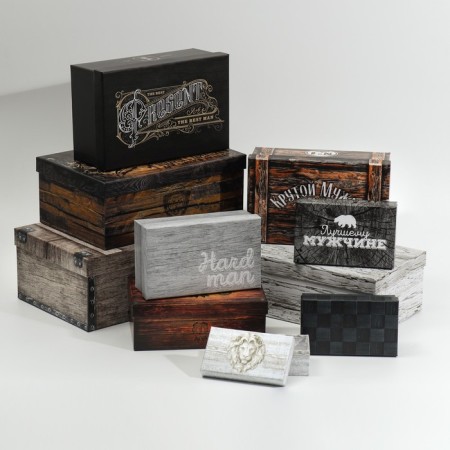 Set of boxes 10 in 1, gift packaging, “boxes”, 12 x 7 x 4 - 32.5 x 20 x 12.5 cm-1