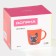 Porcelain shade mug "Dog", 350 ml