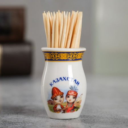Toothpet stand "Kazakhstan", ceramics