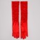 Carnival accessory - gloves with assembly, red color