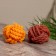 Candle "rope" 5x5x5 cm, soy wax mix