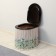 Country toilet, h = 36 cm, without a bottom, with holes for attaching to the floor, mix