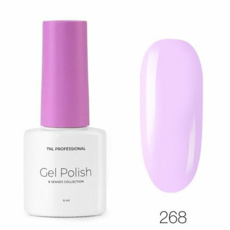 TNL Professional Mini “8 Senses” gel polish, No. 268 Blooming orchid, 6 ml