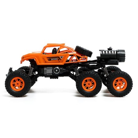 Jeep "Mountain Racer", radio control, smoke, 6 wheels, with a battery-1