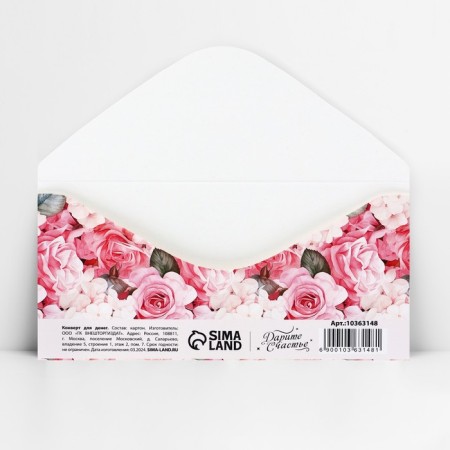 The envelope for the money "Welcome, baby", stork, 16.5 x 8 cm-3