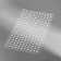 Rhound rhinestones, d = 4 mm, 220 pcs on the sheet on the sheet, the color is silver