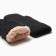 Women's mittens for claim Minaku Rubber 22 cm black