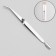 Pinzet-Shaber for nail extension, 16.5 cm, silver color