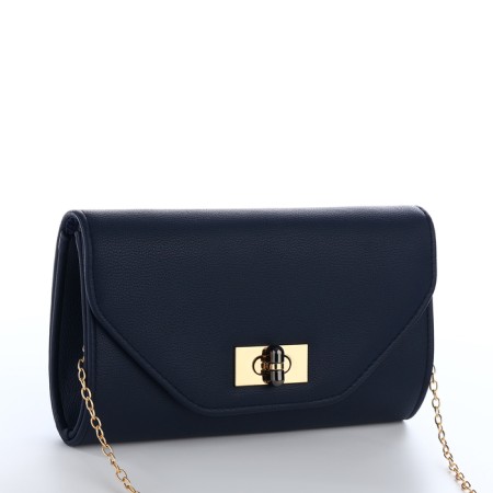 Female bag on a valve, blue color-2