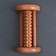 Feet massage "Drum", 1 video with spikes, wooden, 14.5 × 8.2 × 5 cm