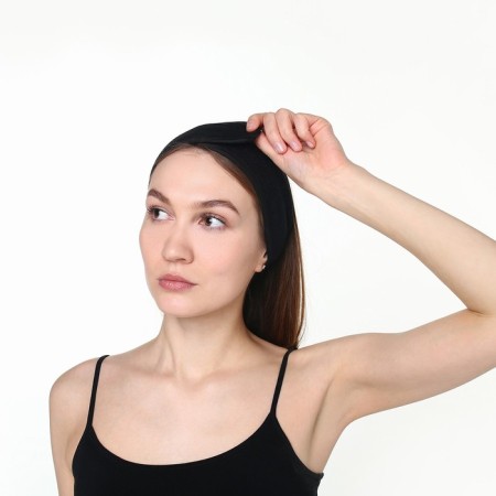 Lovelife head bandage, col. Black, 8.5*60 cm