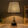 Martha table lamp E27 40W Black-gold 22x22x40 cm Risalux