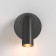Bra Technical C038WL-L3B3K, LED, 3W, 8.5x6.3x7 cm, 200lm, black color