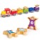 Set of game "Railway Train", with numbers, 11 elements