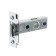 Enormous interior cloak Lockland zkm2cp, chromium color, plastic tongue