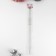 Knitting needles, straight, with Teflon coating, D = 2 mm, 35 cm, 2 pcs