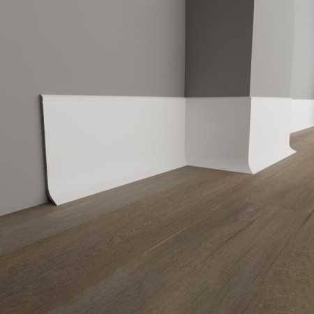 Skirting shock -resistant white 100x16x2000mm-2