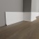 Skirting shock -resistant white 100x16x2000mm