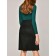 Women's skirt Office Chic, size XS, Black color