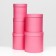 Set of round boxes 5 in 1 "paints", pink, 25 x 25 x 25 - 19 x 19 x 19 cm