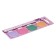 Bookmarks with adhesive edge paper 31x45 mm, Erichkrause "Pastel Bloom", 80 sheets, 4 colors