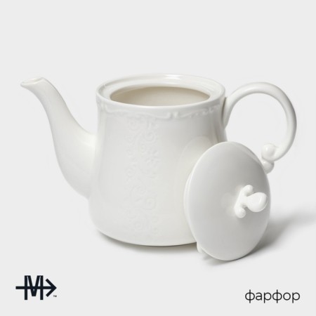 Teapot Porcelain Hot Magistro Kingdom, 1 liter-1