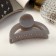 Hair crab "gloss" arc circle luxury, 9 cm, mix