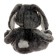 Soft toy "Rabbit with carrots", color gray color