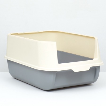 The toilet is closed with a folding top of 36 x 51 x 34 cm, gray-4