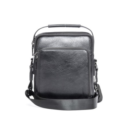 Bag Cross-Body Men, Eco-leather, De-Gosa Black, 23x8x15 cm-2