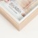 Photo frame wood, glass 15x20 cm "Eco Light" beige-white 3x17x22 cm