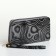 Women's wallet with lightning, gray color