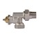 Thermostatic set Royal Thermo, for connecting the radiator, axial, 1/2 ", M30x1.5