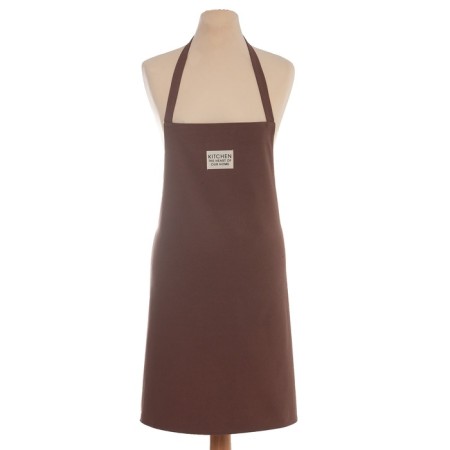 Apron Ethel "Kitchen" 60x70 cm, brown color, 100% cotton, sarzha 220 g/m2-7