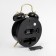 An alarm clock "Pennant", with backlight, D-9 cm, 17 x 11.5 cm, black