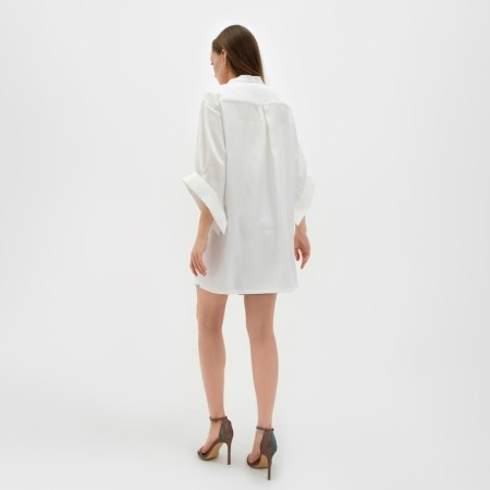 Women's shirt minku: Casual Collection Milk color, river 44-3