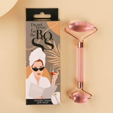 Roller Guasha "Boss", natural materials-1